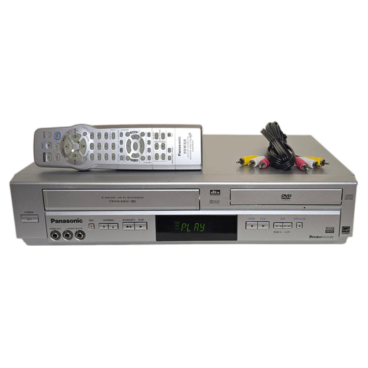 Panasonic PV-D4734S Omnivision VCR/DVD Player Combo