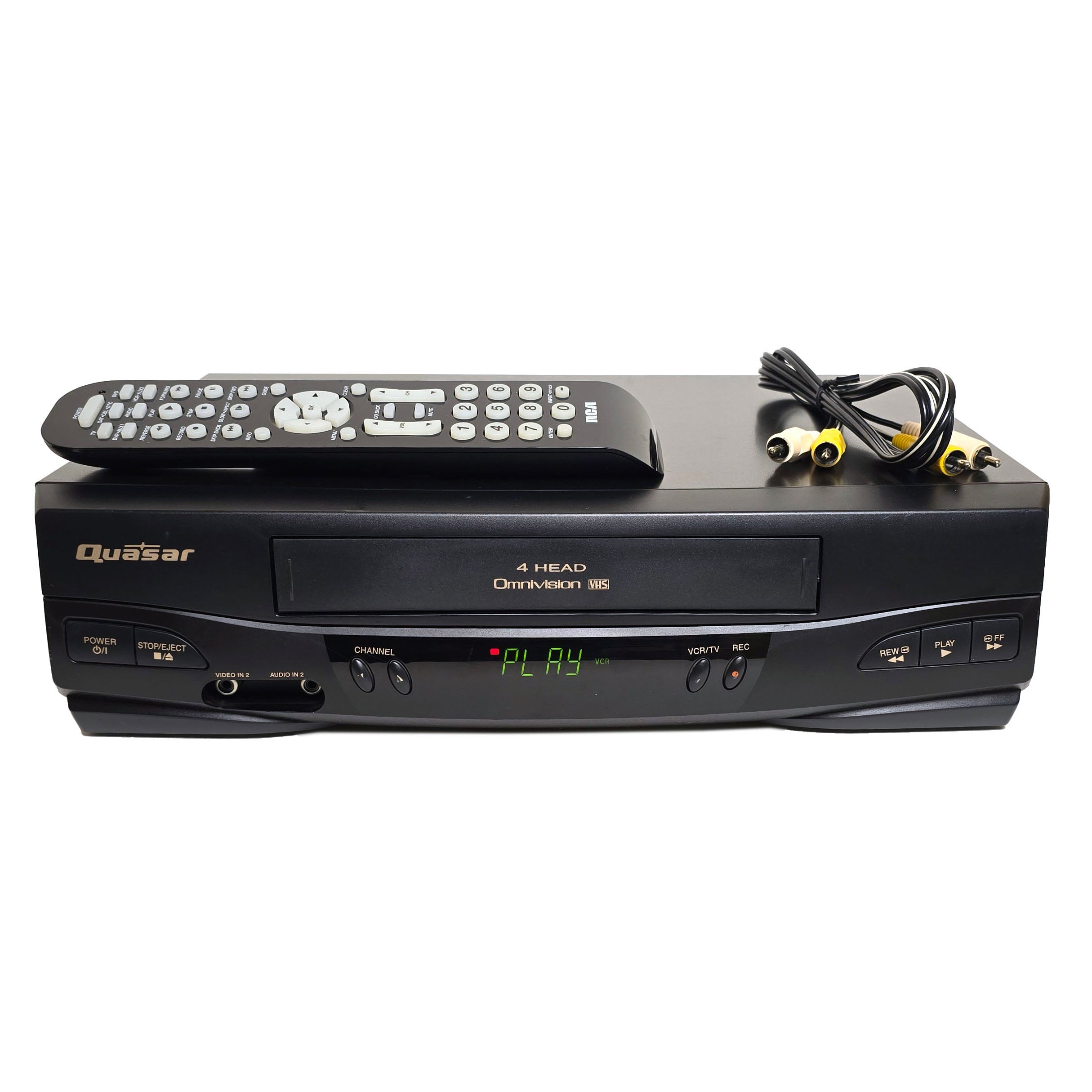 Quasar (Panasonic) VHQ-41M Omnivision VCR, 4-Head VHS Player