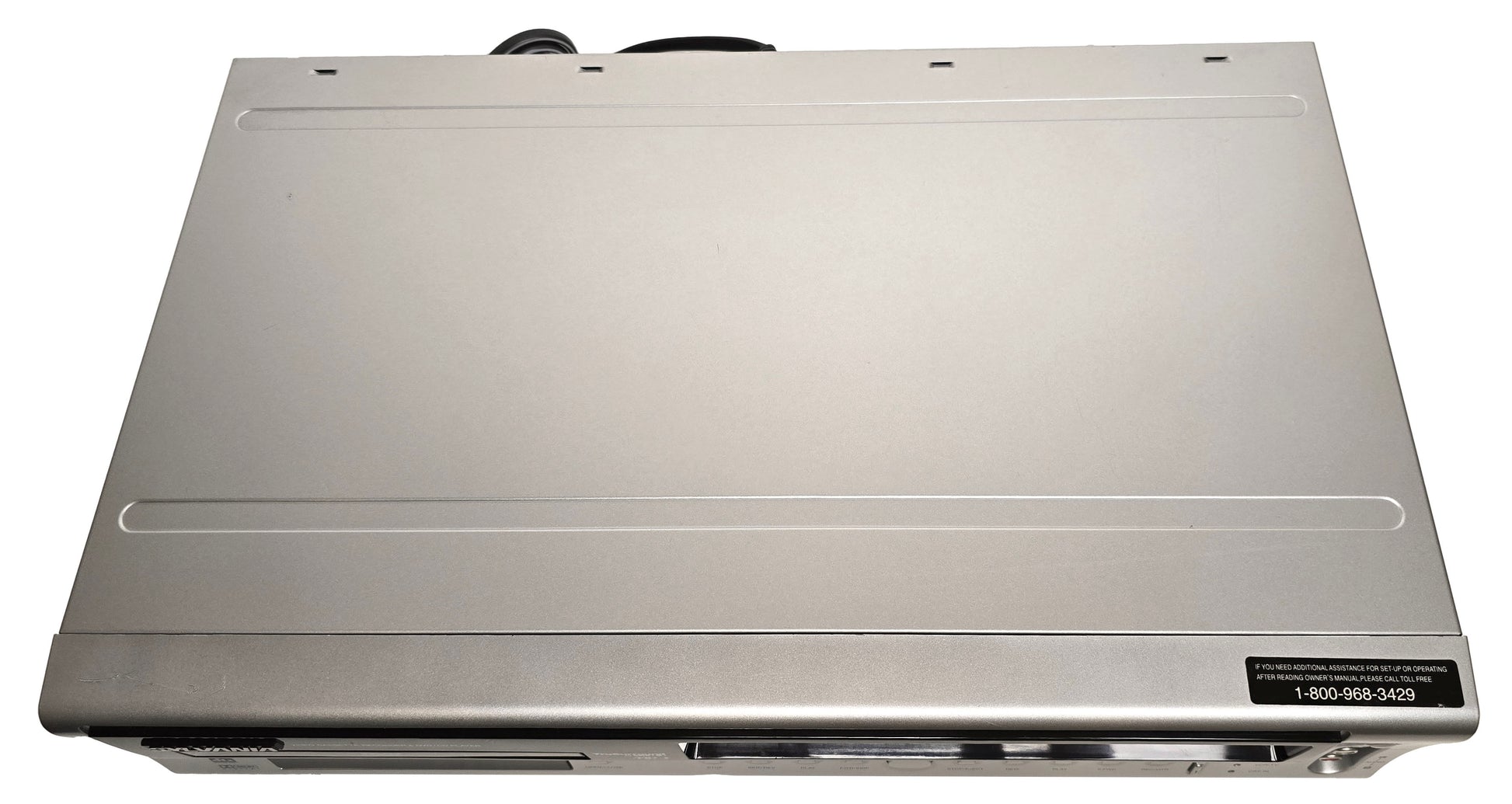 Sylvania DVC850C VCR/DVD Player Combo - Top