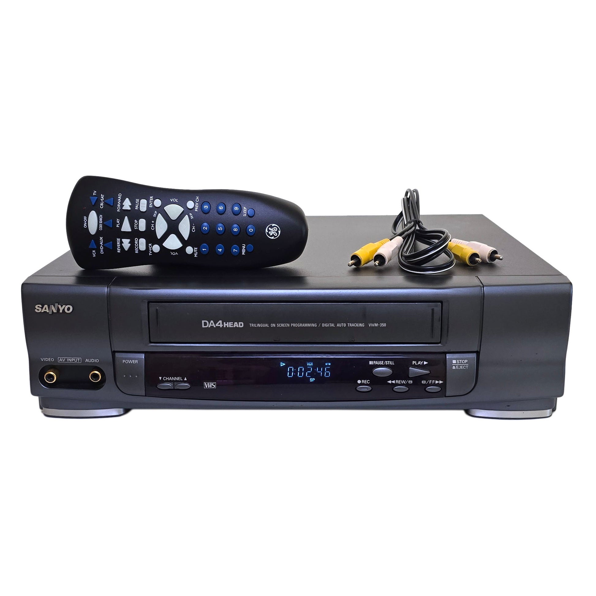Sanyo VWM-350 VCR, 4-Head Mono
