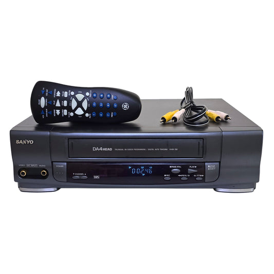Sanyo VWM-350 VCR, 4-Head Mono