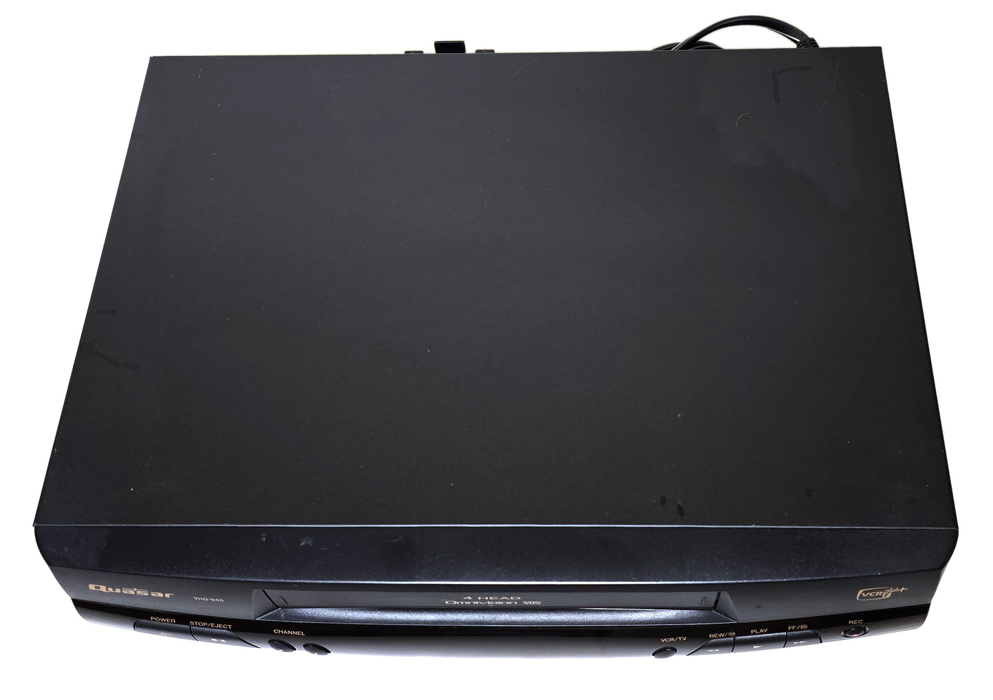 Quasar (Panasonic) VHQ-940 Omnivision VCR, 4-Head Mono - Top