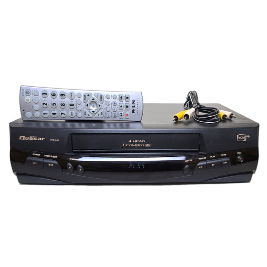 Quasar (Panasonic) VHQ-940 Omnivision VCR, 4-Head Mono