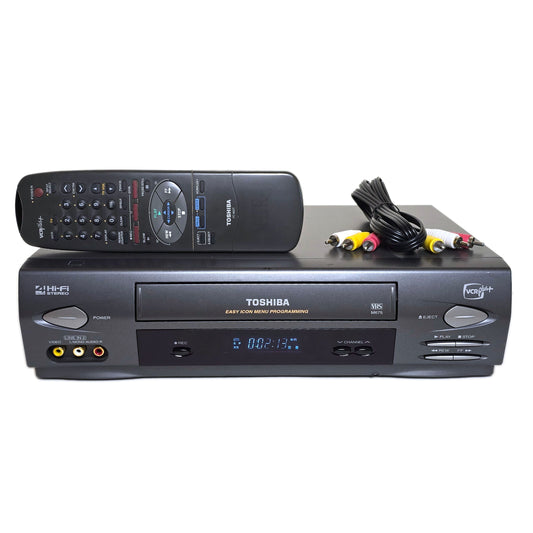 Toshiba M-675 VCR, 4-Head Hi-Fi Stereo