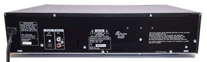 Sony CDP-CE500 5-Disc Carousel CD Changer - Rear