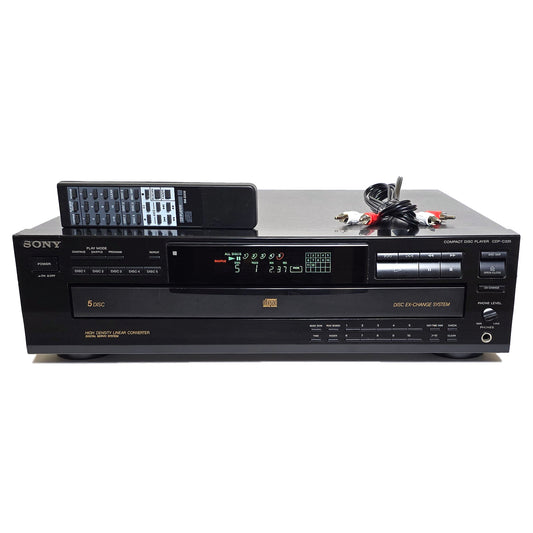 Sony CDP-C335 5-Disc Carousel CD Changer