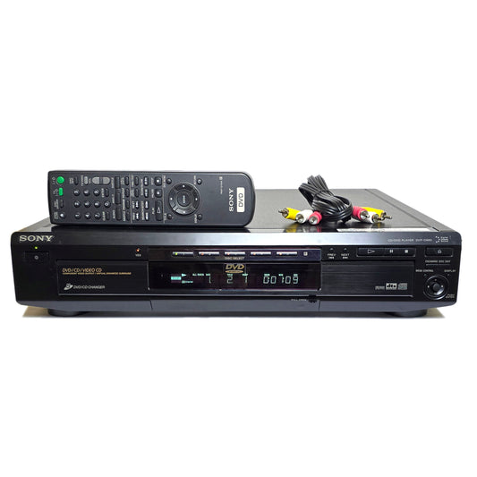 Sony DVP-N660 DVD/CD Player, 5 Disc Carousel Changer