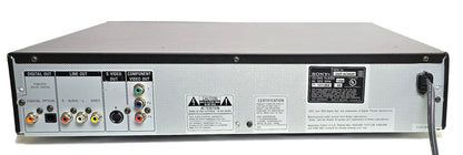 Sony DVP-NC665P DVD/CD Player, 5 Disc Carousel Changer - Rear