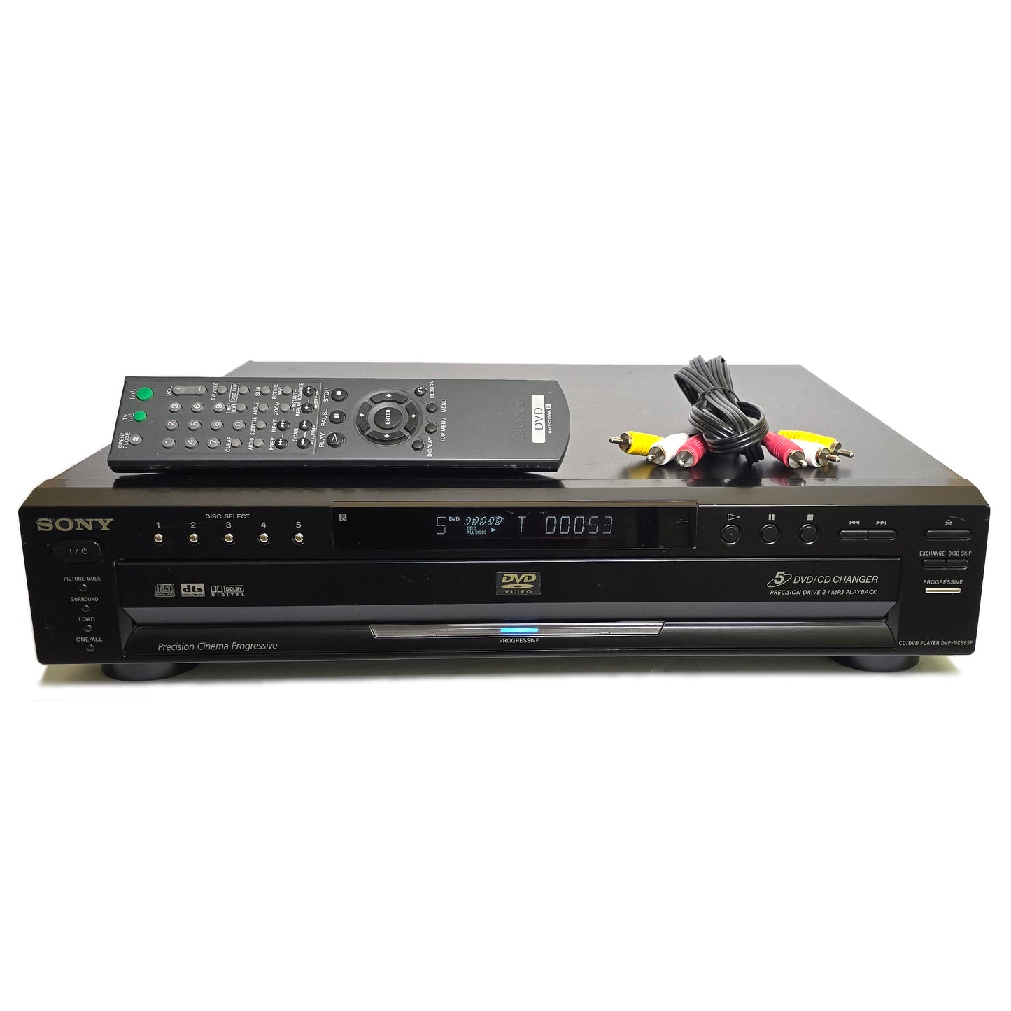 Sony DVP-NC665P DVD/CD Player, 5 Disc Carousel Changer