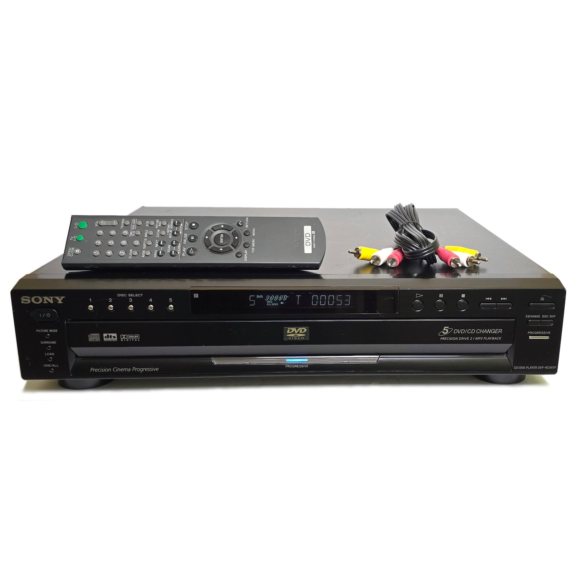 Sony DVP-NC665P DVD/CD Player, 5 Disc Carousel Changer