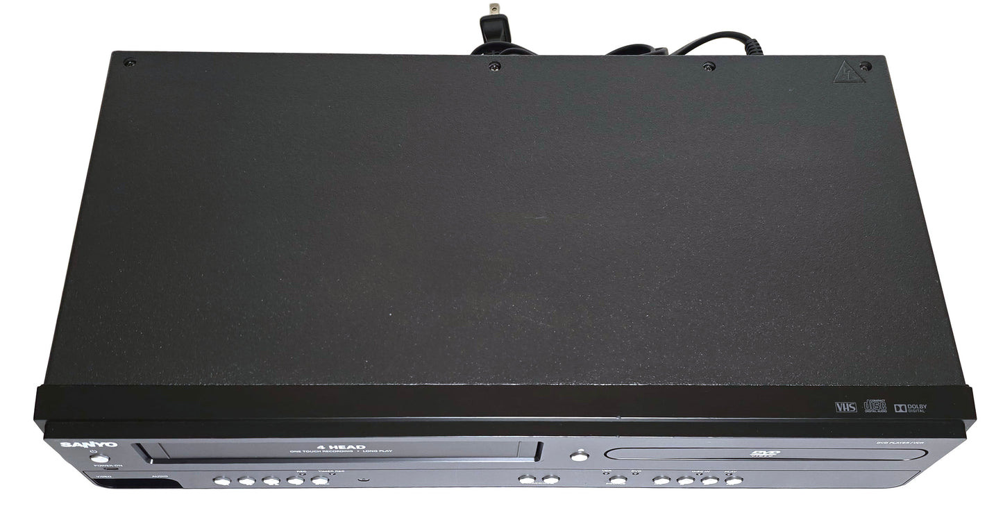 Sanyo FWDV225F VCR/DVD Player Combo - Top