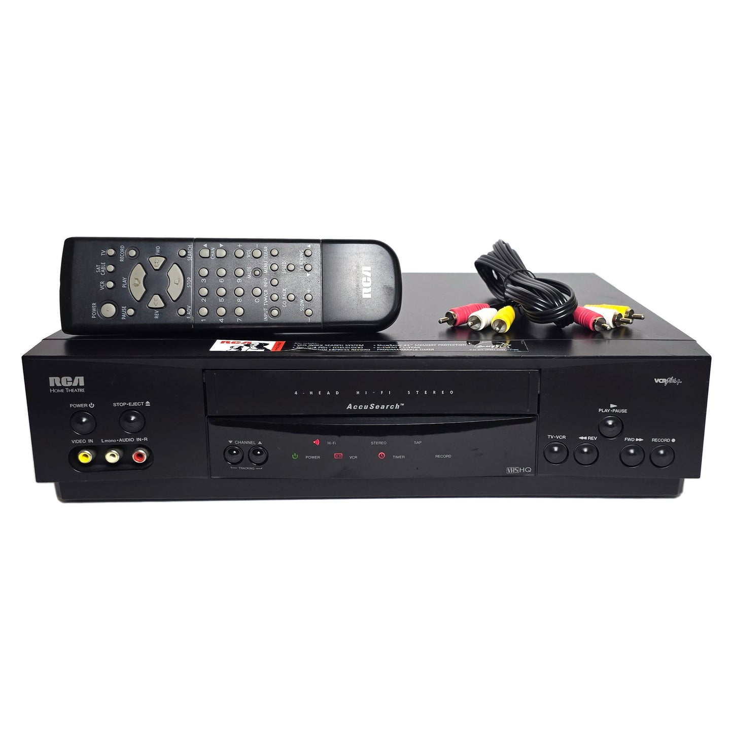 RCA VR624HF VCR, 4-Head Hi-Fi Stereo