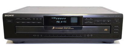 Sony CDP-C661 5-Disc Carousel CD Changer - Front