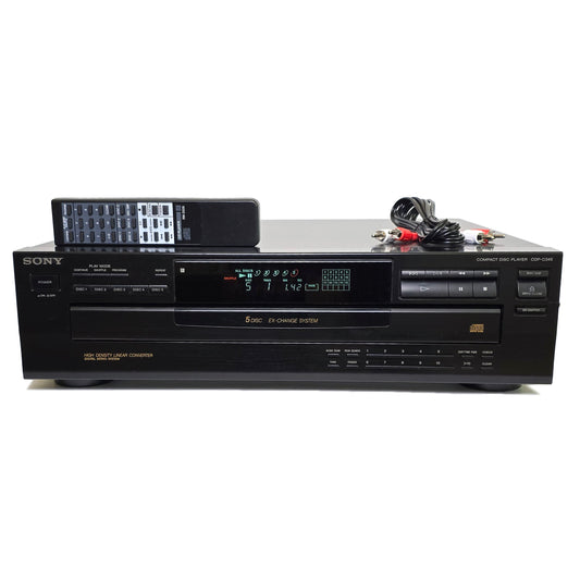 Sony CDP-C345 5-Disc Carousel CD Changer