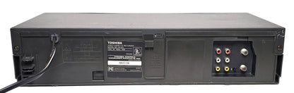 Toshiba W-603 VCR, 4-Head Hi-Fi Stereo - Rear