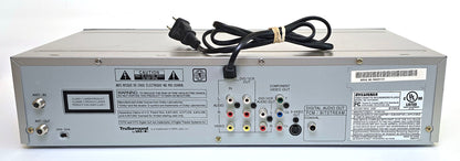 Sylvania DVC850C VCR/DVD Player Combo - Rear