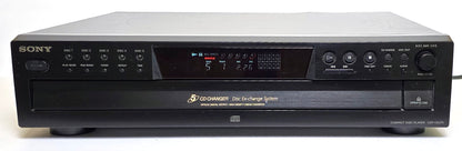 Sony CDP-CE275 5-Disc Carousel CD Changer - Front