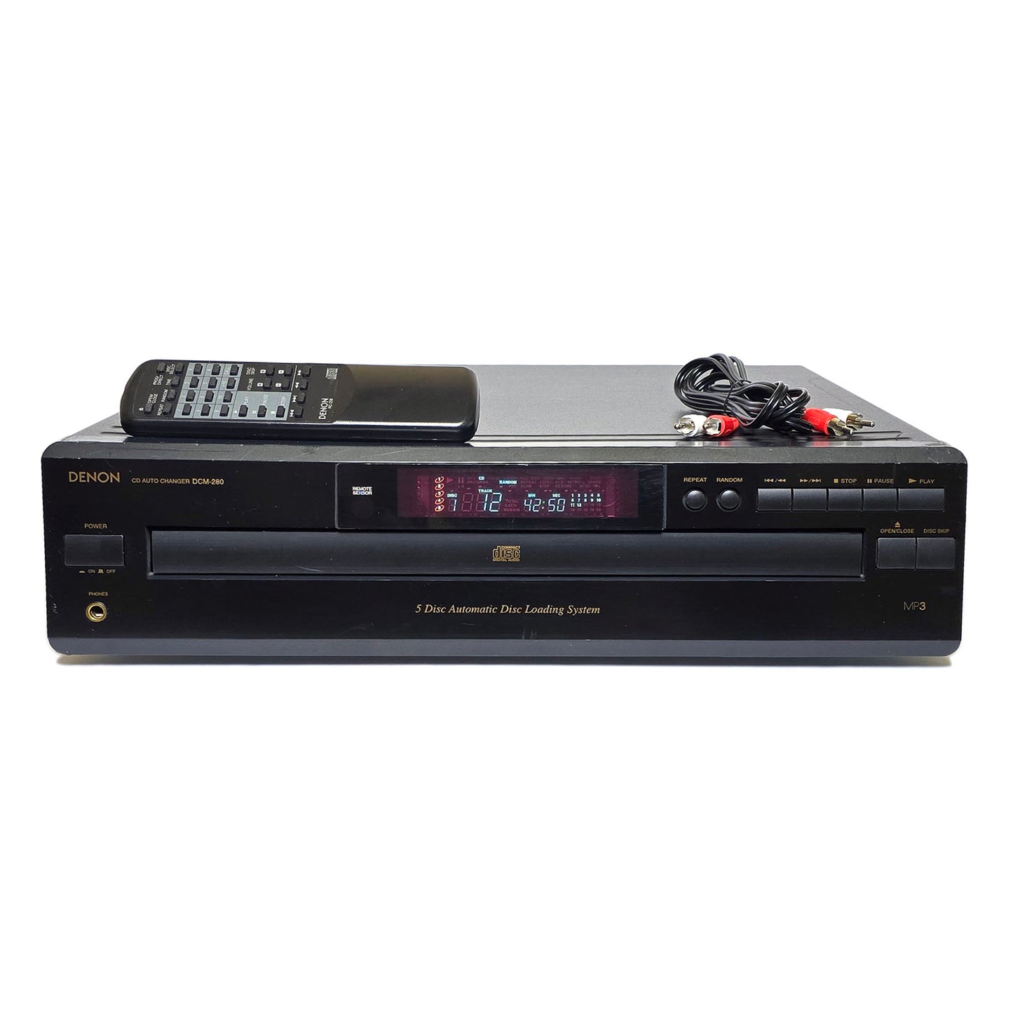 Denon DCM-280 5-Disc Carousel CD Changer