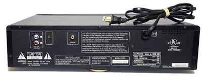 Denon DCM-280 5-Disc Carousel CD Changer - Rear