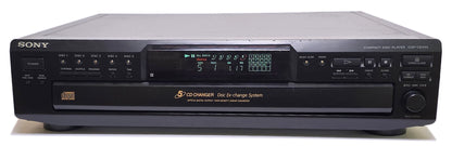 Sony CDP-CE345 5-Disc Carousel CD Changer - Front