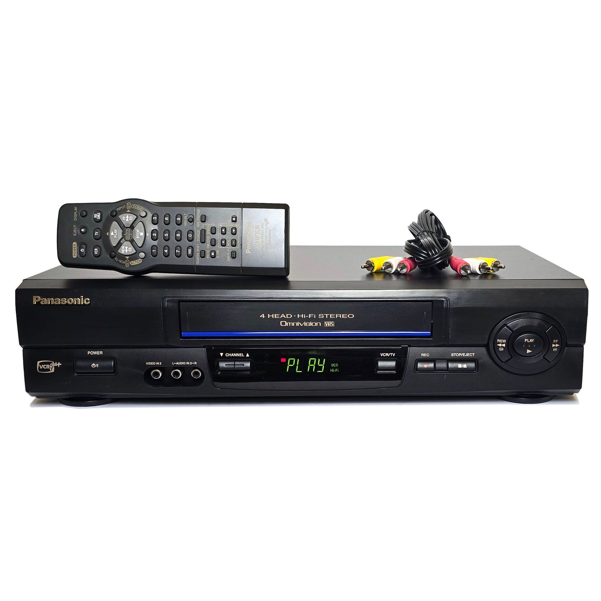 Panasonic PV-V4611 Omnivision VCR, 4-Head Hi-Fi Stereo