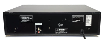 Sony CDP-C265 5-Disc Carousel CD Changer - Rear