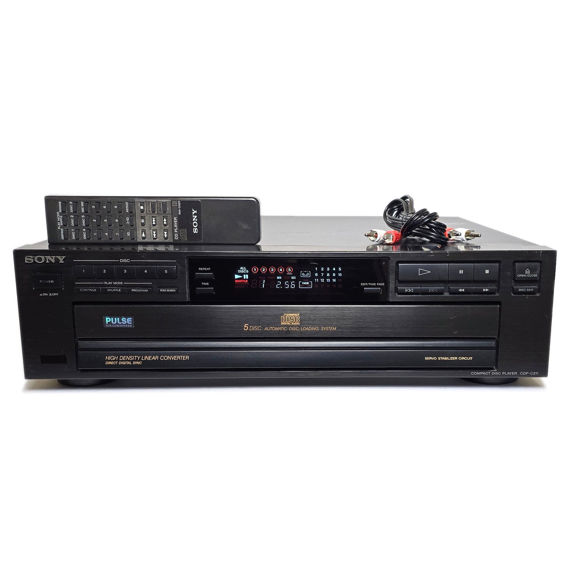 Sony CDP-C211 5-Disc Carousel CD Changer