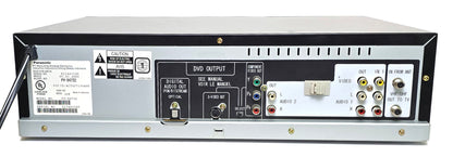 Panasonic PV-D4732 Omnivision VCR/DVD Player Combo - Rear