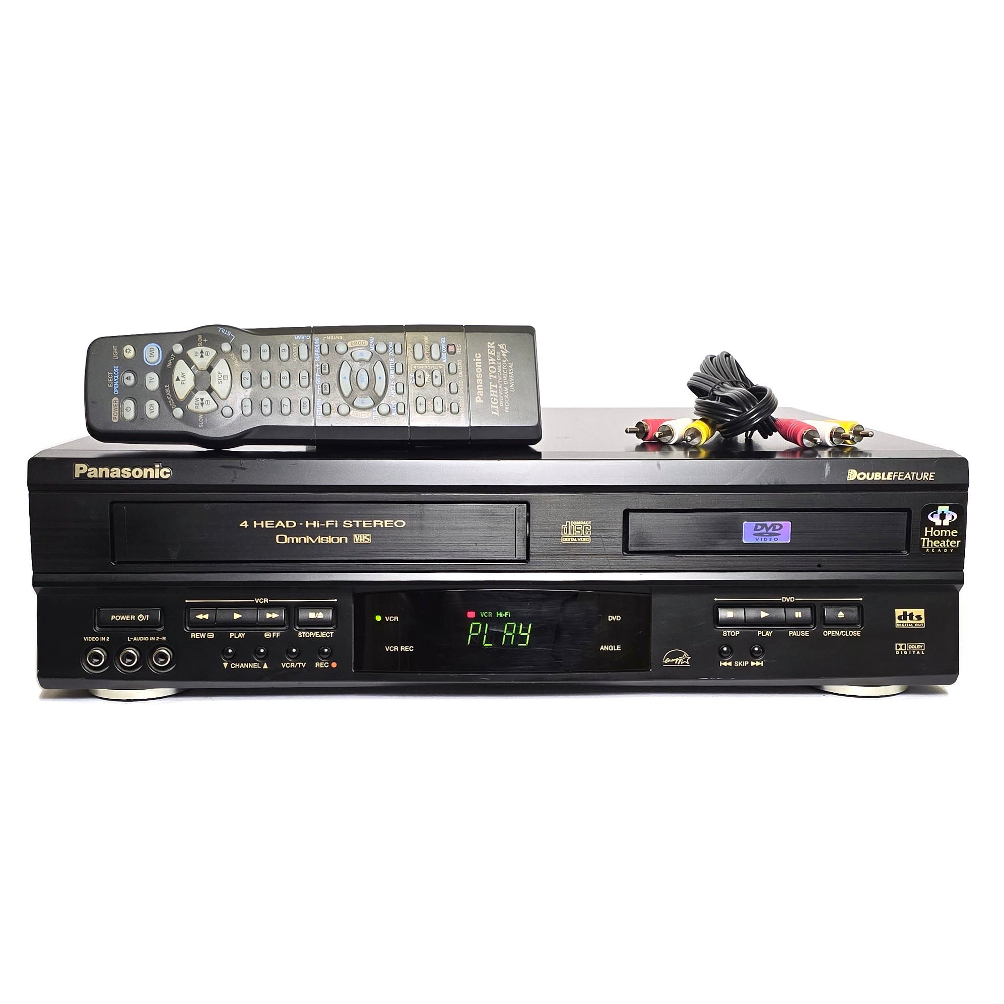 Panasonic PV-D4732 Omnivision VHS VCR/DVD Player Combo – VCR-DVD.com