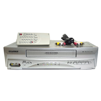 Sylvania 6260VF VCR, 4-Head Hi-Fi Stereo