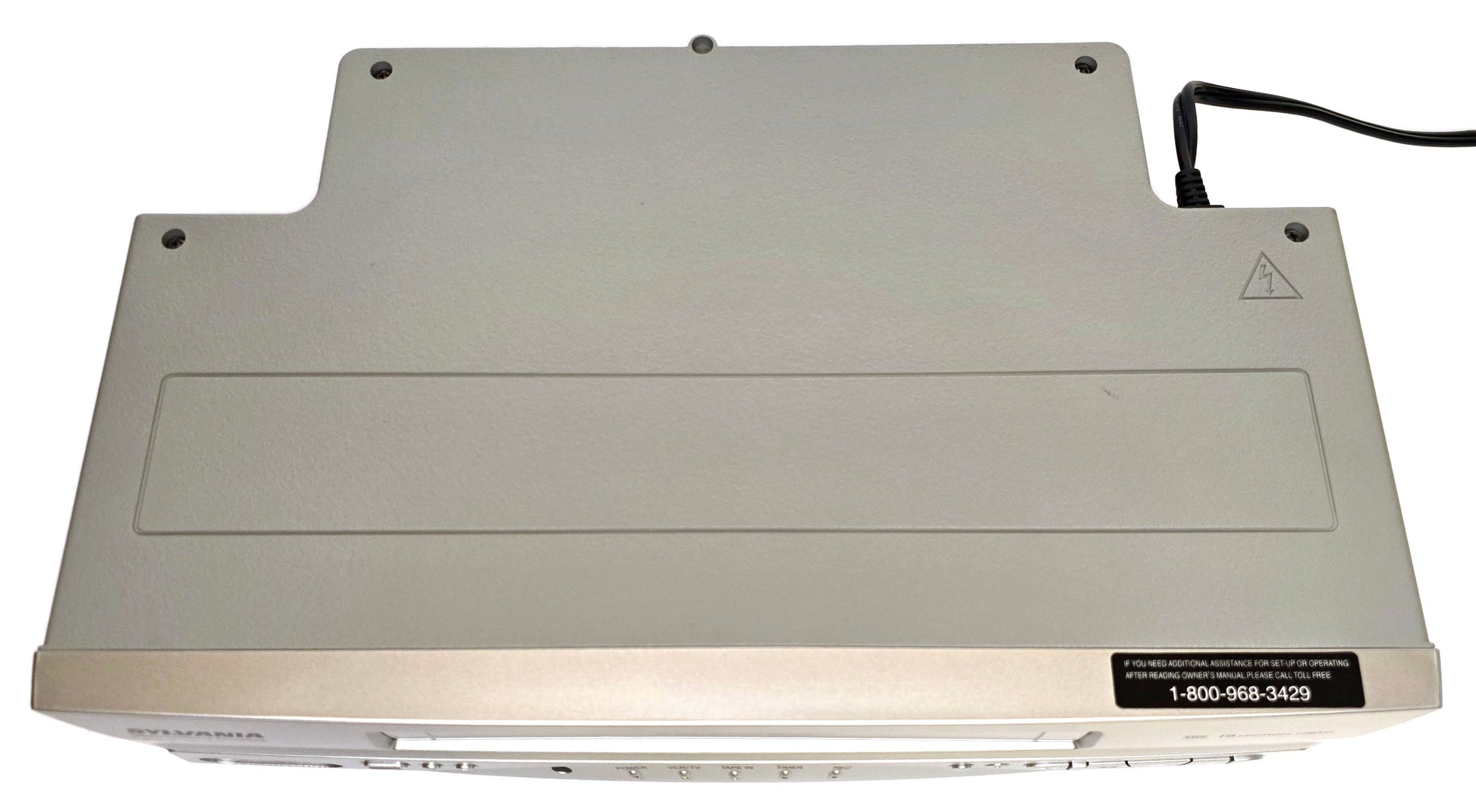 Sylvania 6260VF VCR, 4-Head Hi-Fi Stereo - Top