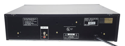 Sony CDP-C265 5-Disc Carousel CD Changer - Rear