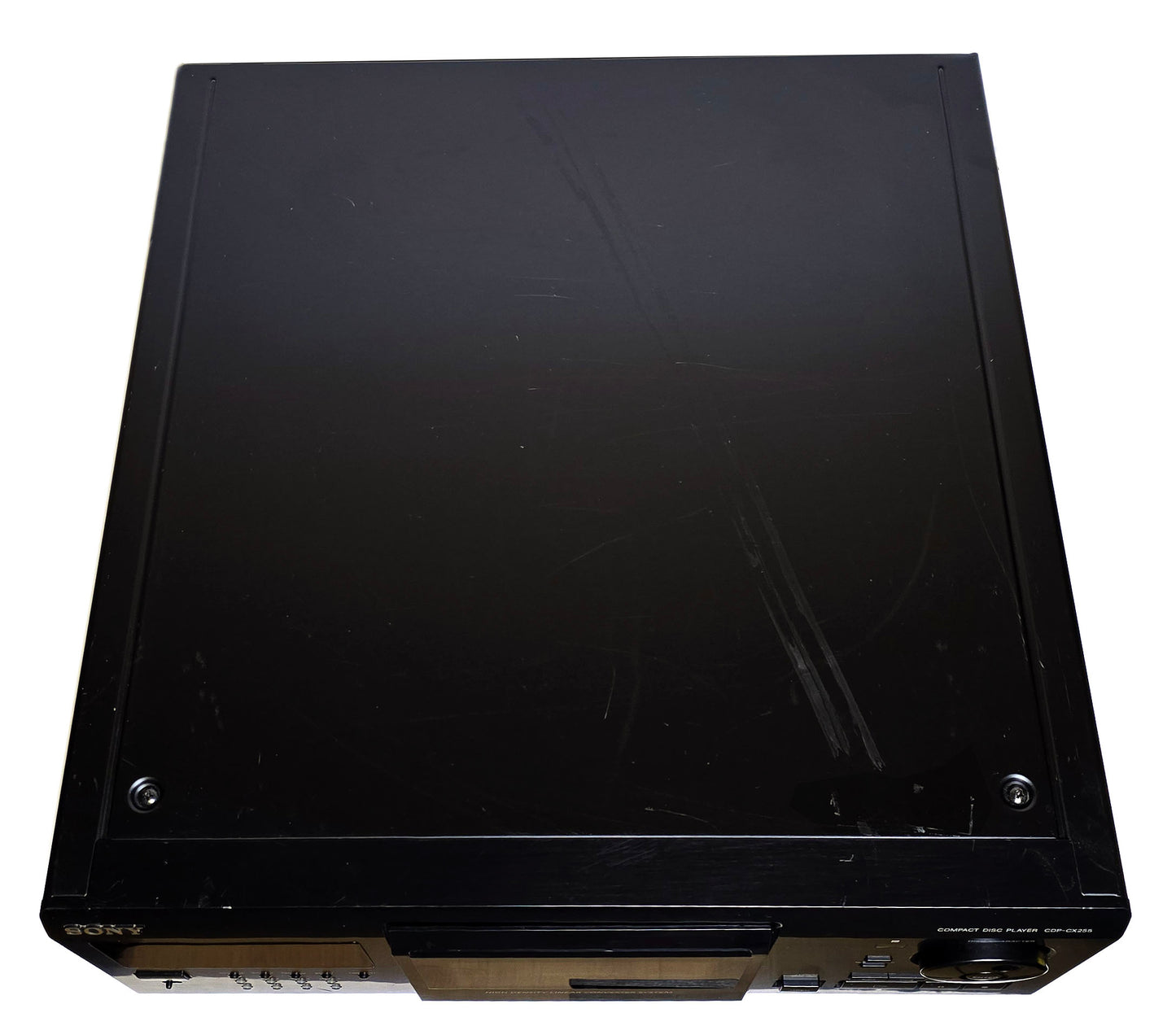 Sony CDP-CX255 MegaStorage 200 CD Changer - Top
