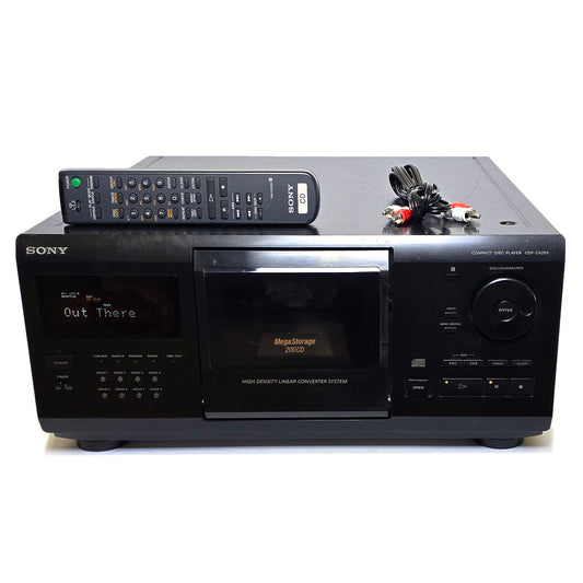 Sony CDP-CX255 MegaStorage 200 CD Changer