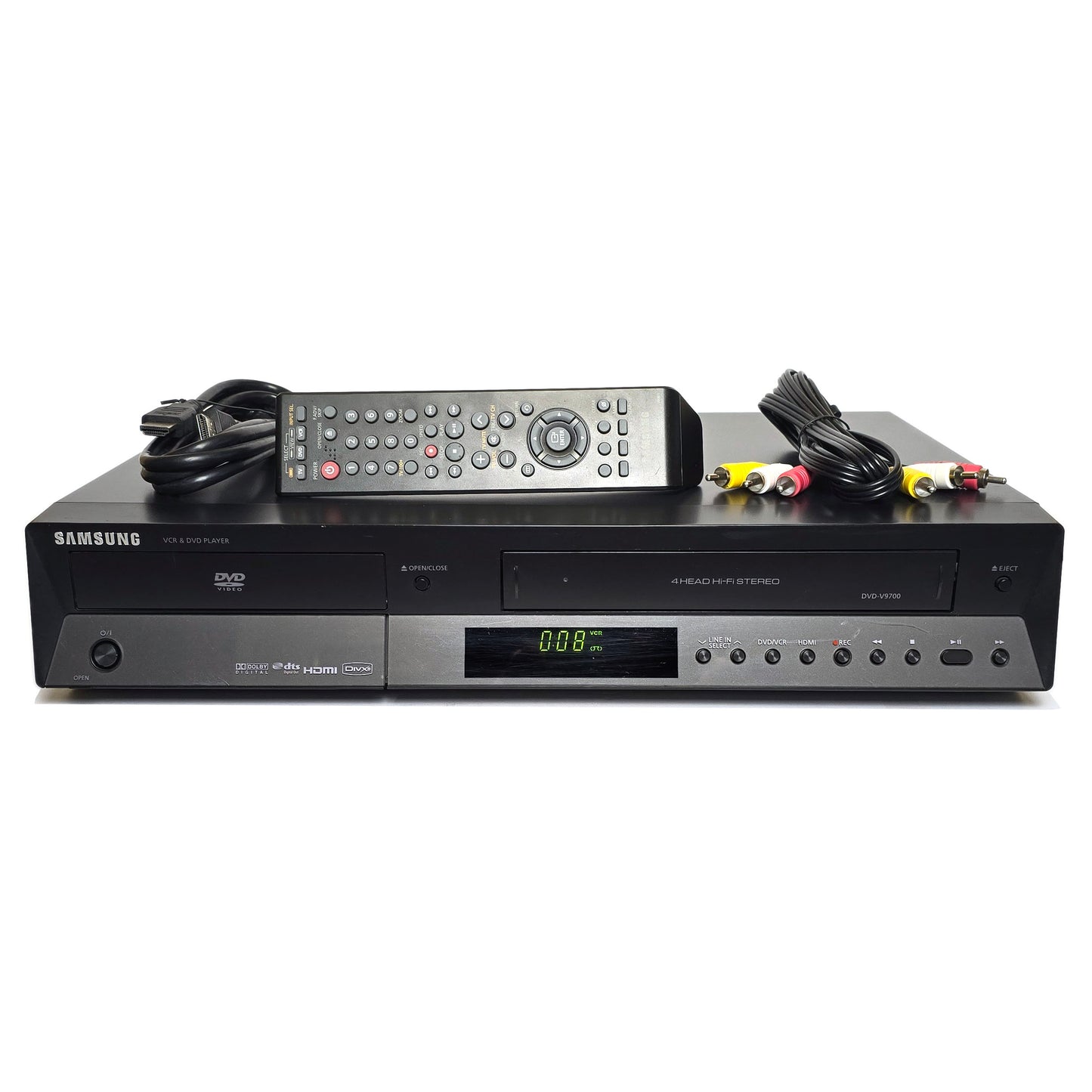 Samsung DVD-V9700 VCR/DVD Player Combo with HDMI