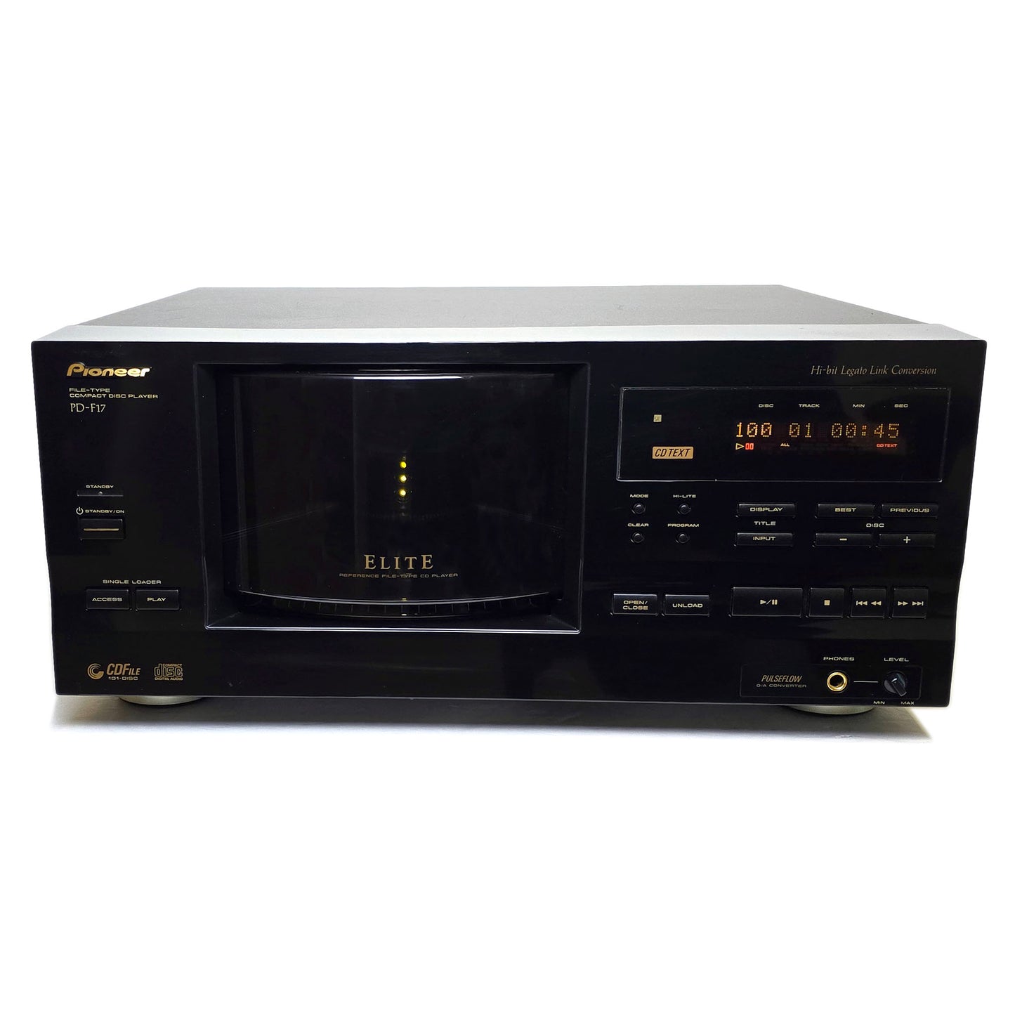 Pioneer Elite PD-F17 100+1 CD Changer