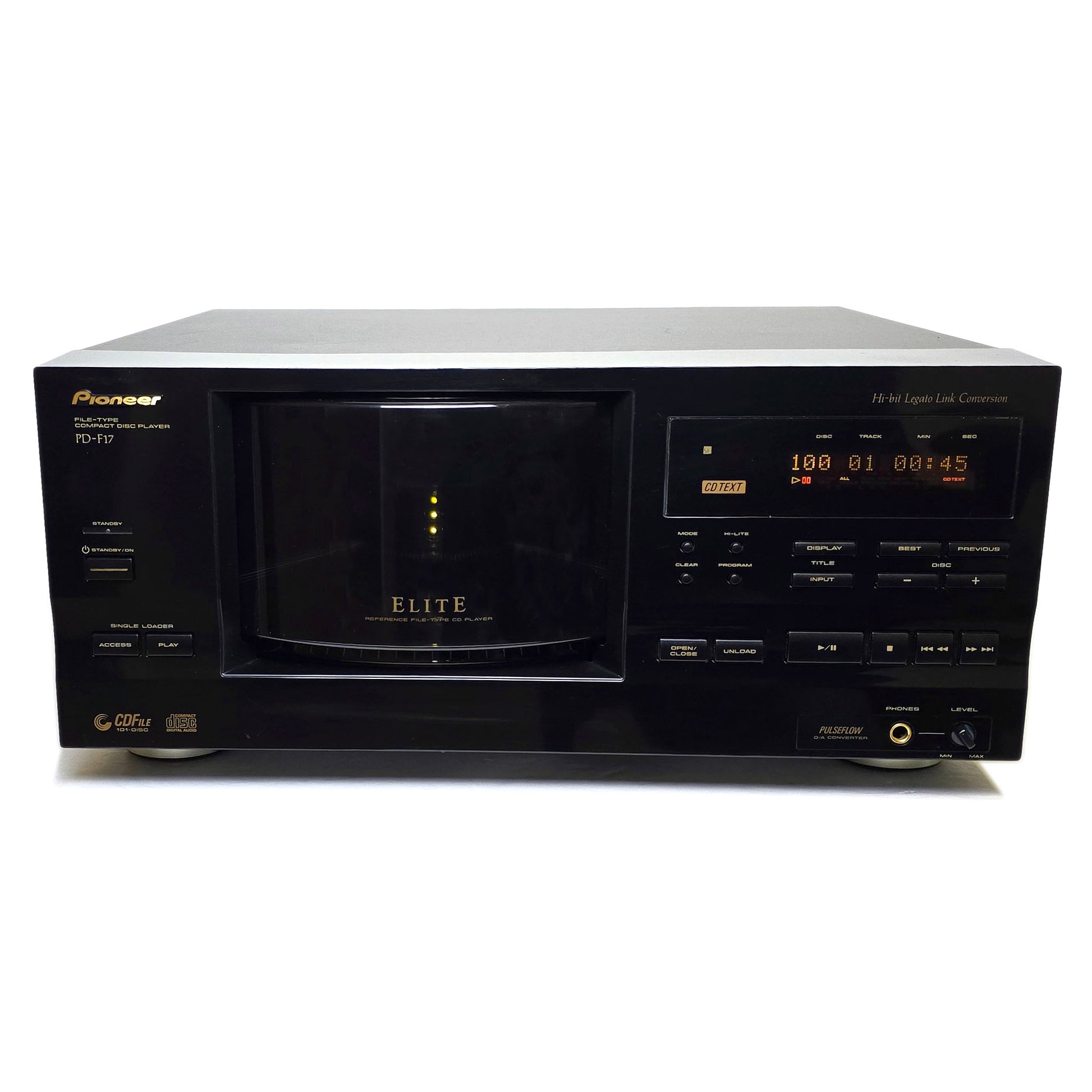 Pioneer Elite PD-F17 100+1 CD Changer