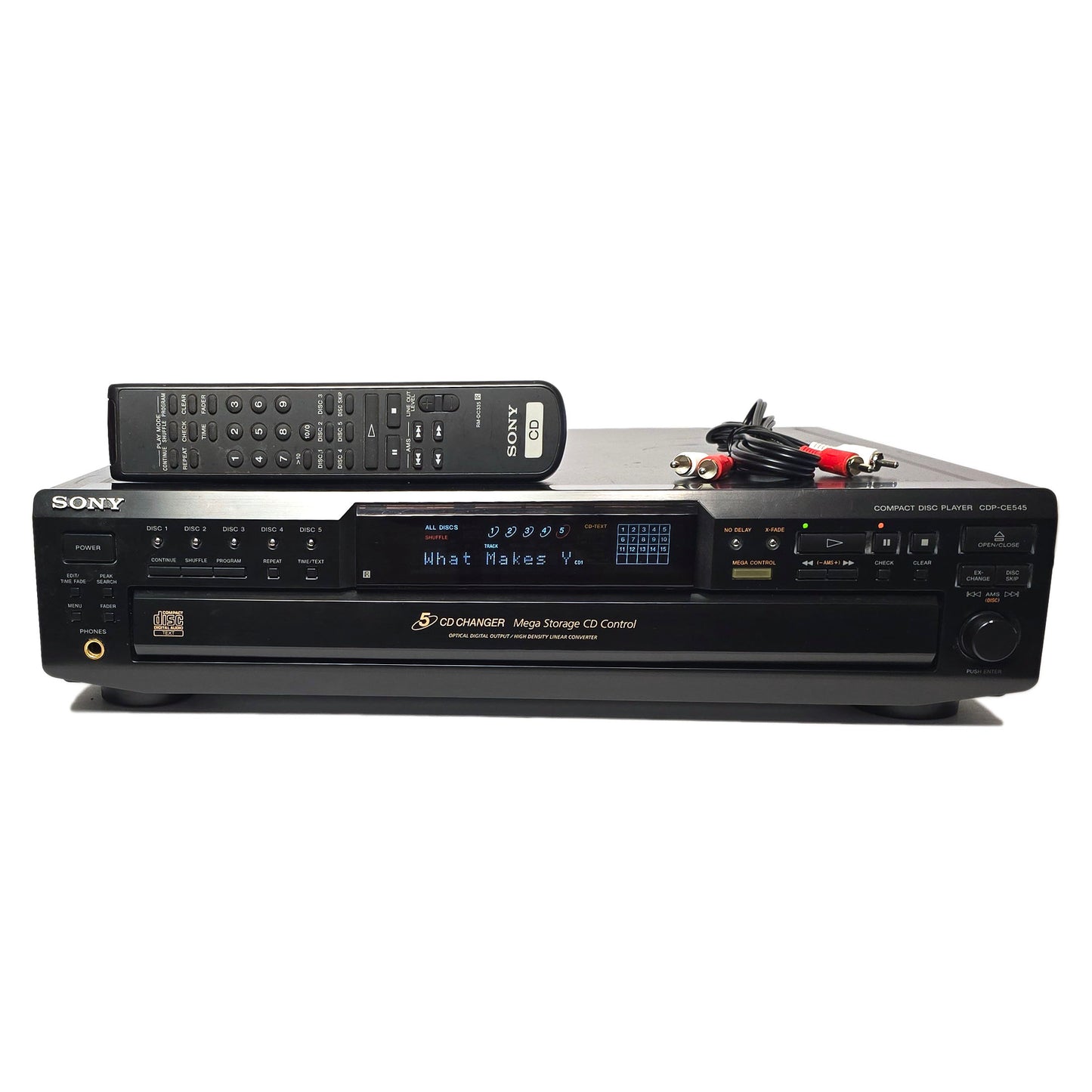 Sony CDP-CE545 5-Disc Carousel CD Changer