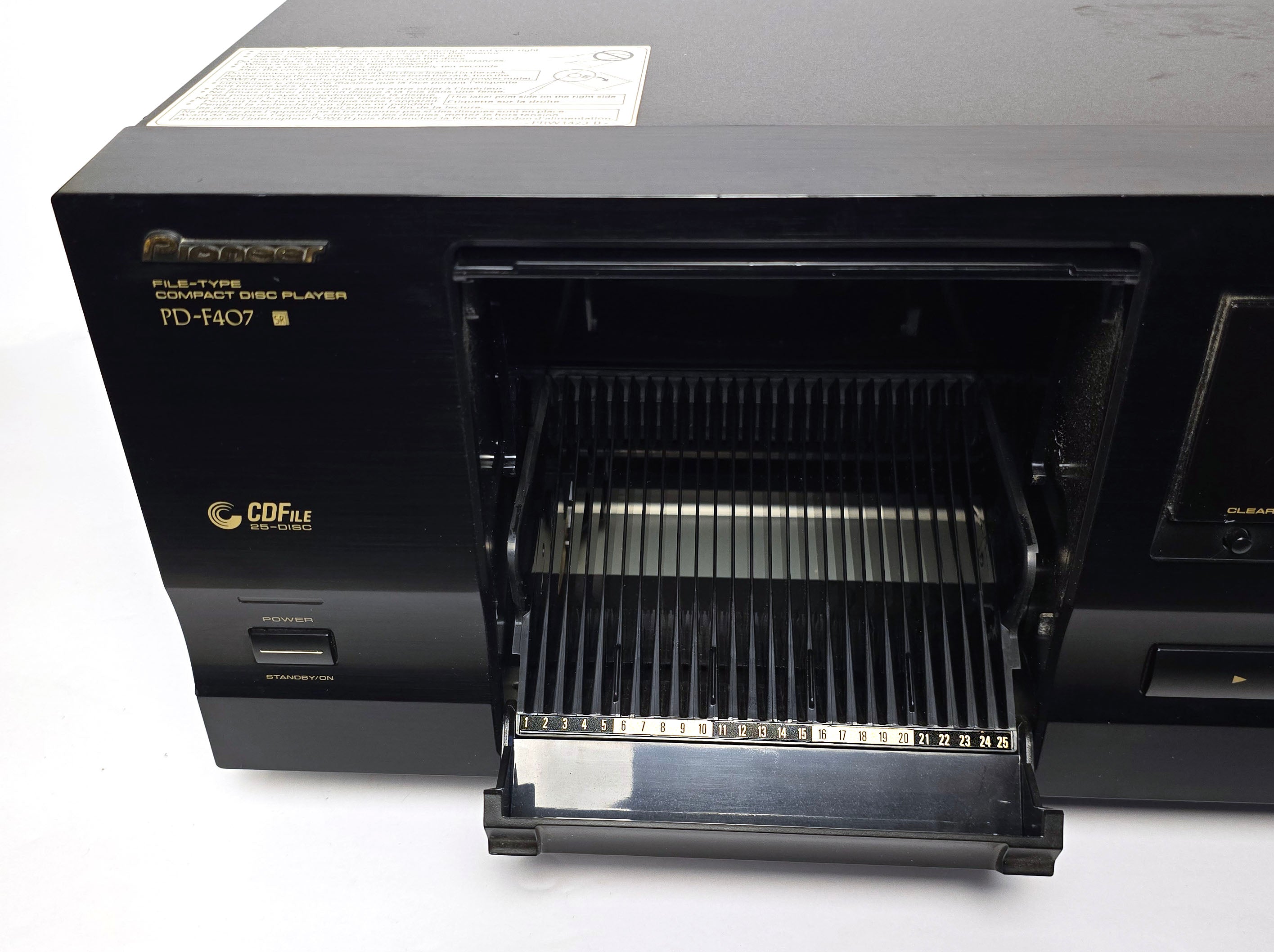Pioneer PD-F407 25-Disc CD Changer Player – VCR-DVD.com