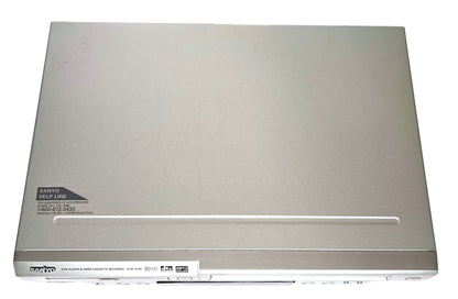 Sanyo DVW-6100 VCR/DVD Player Combo - Top