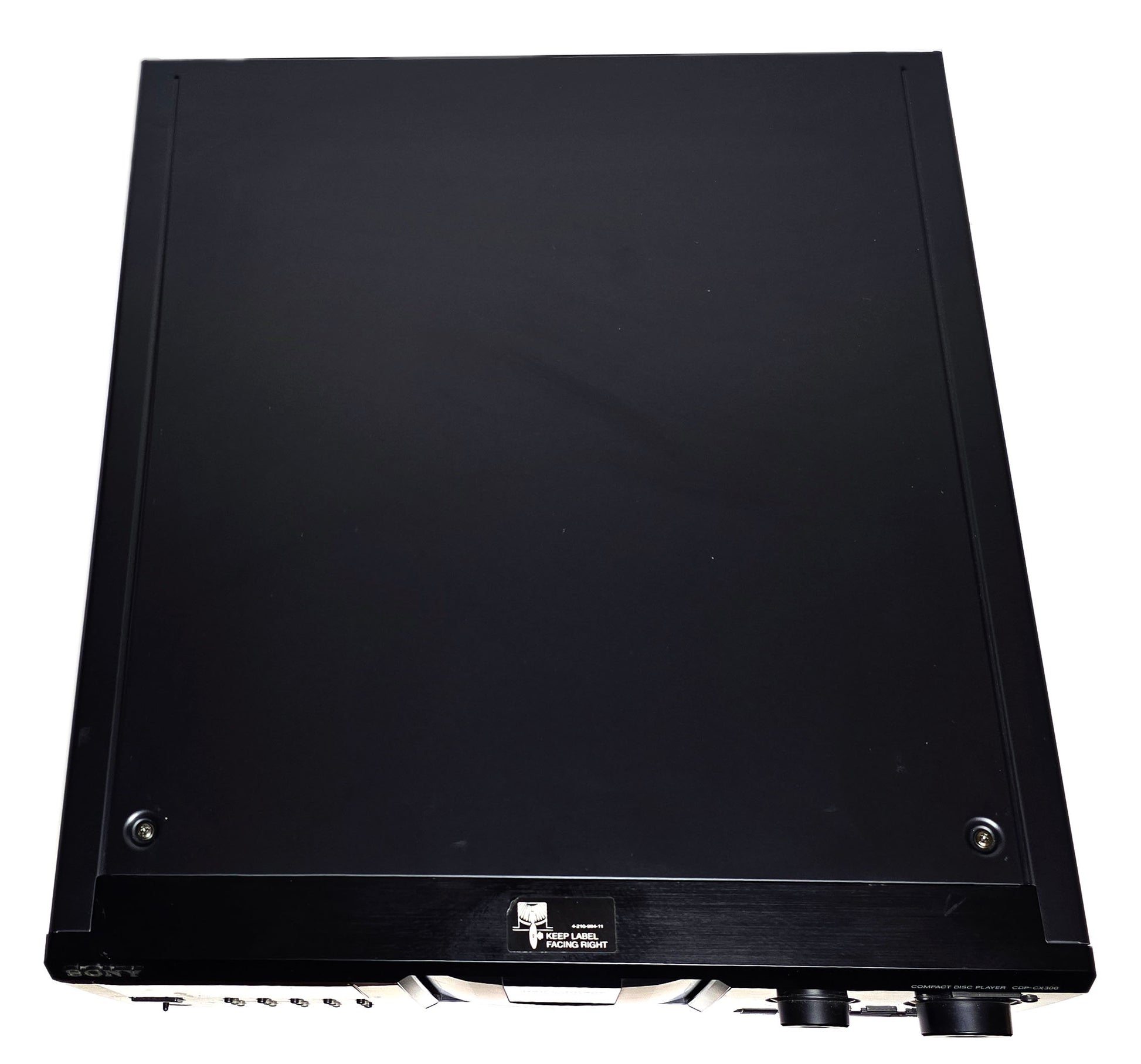 Sony CDP-CX300 MegaStorage 300 CD Changer - Top