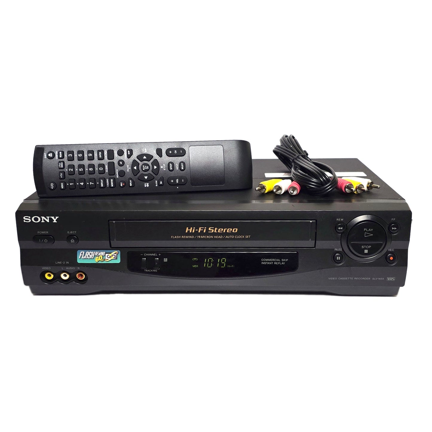 Sony SLV-N55 VCR, 4-Head Hi-Fi Stereo