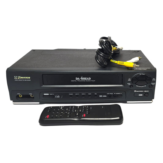 Emerson EWV401 VCR, 4-Head Mono