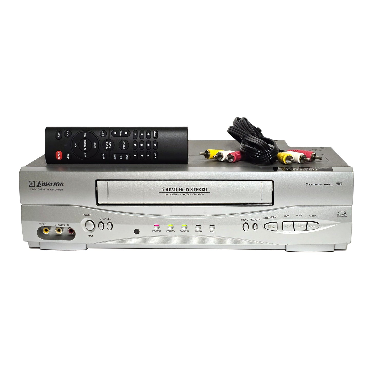 Emerson EWV603 VCR, 4-Head Hi-Fi Stereo