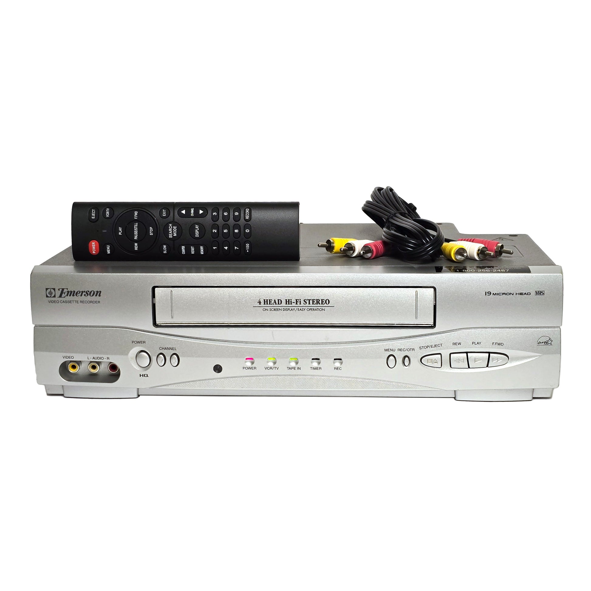 Emerson EWV603 VCR, 4-Head Hi-Fi Stereo