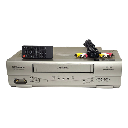 Emerson EWV404 VCR, 4-Head Mono