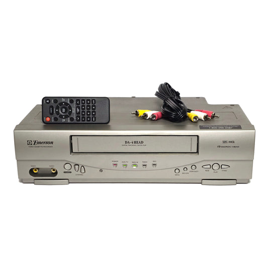 Emerson EWV404 VCR, 4-Head Mono