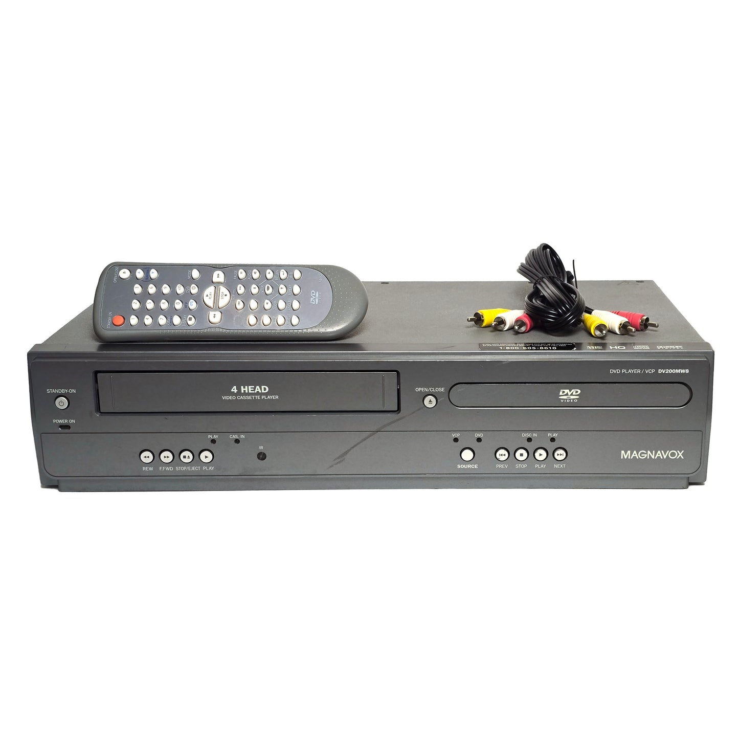 Magnavox DV200MW8 VCP/DVD Player Combo