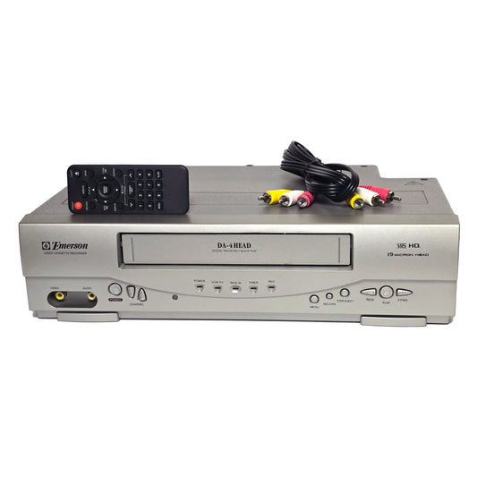 Emerson EWV404 VCR, 4-Head Mono