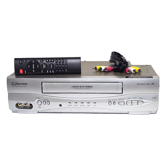 Emerson EWV603 VCR, 4-Head Hi-Fi Stereo